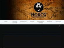 Tablet Screenshot of horox.com